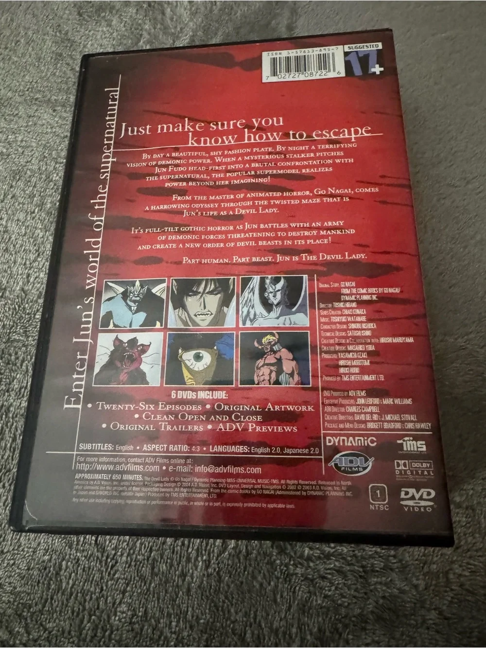 The Devil Lady Complete Collection - Red Anime DVD